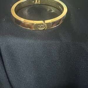 Michael Kors Gold-Tone Logo Bracelet